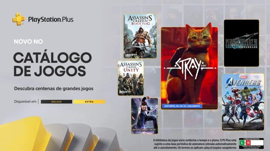 Jogos do plano PS Plus de julho já estão disponíveis para download