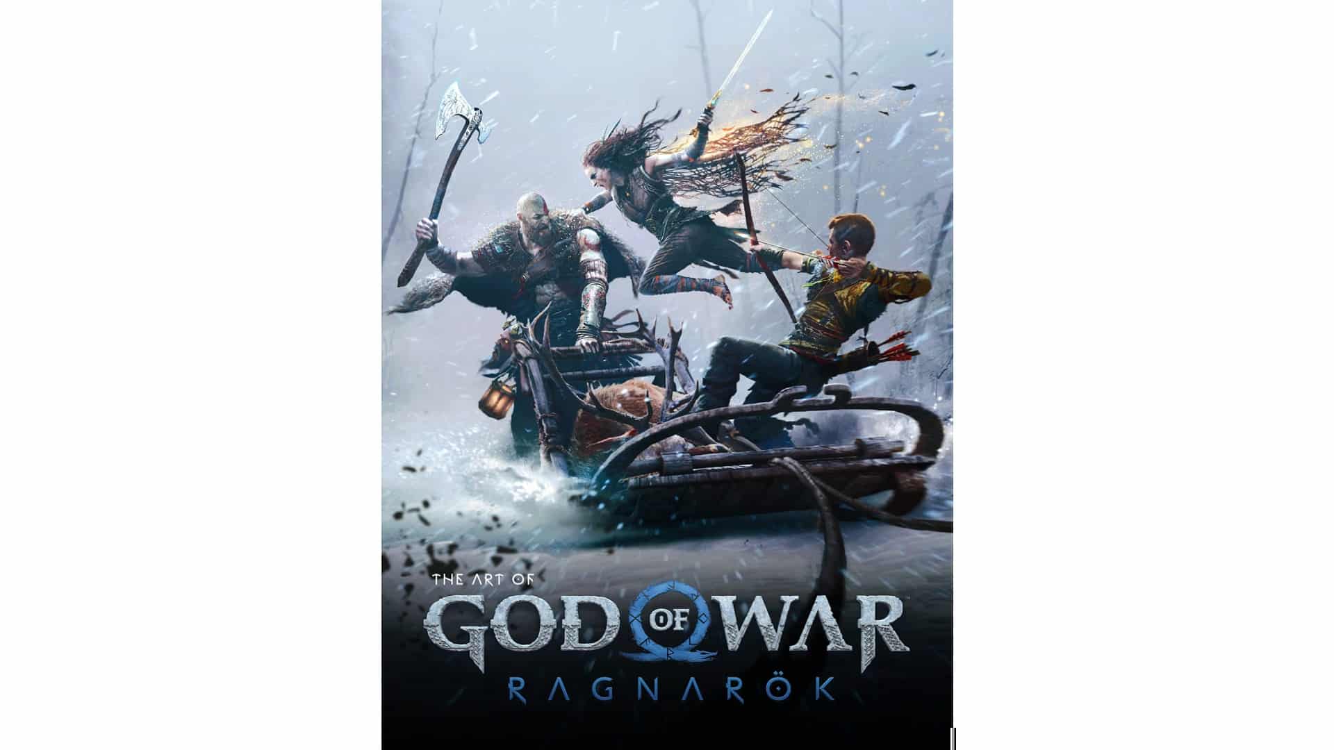 Livro de Arte de God of War Ragnarok