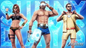 Com Thor de sunguinha, Marvel’s Avengers recebe skins de verão