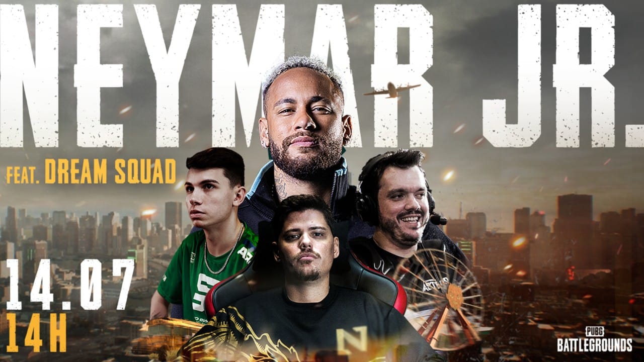 Neymar Jr no PUBG