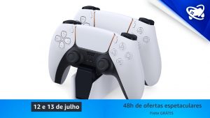 Base de carregamento do DualSense está em promoção no Prime Day