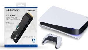 Sony licencia oficialmente o SSD da Western Digital para PS5