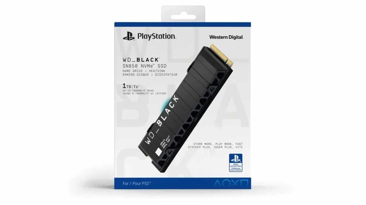 SSD do PS5 Western Digital