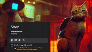 Disponível no PS Plus Extra, Stray está a venda por R$ 149,50