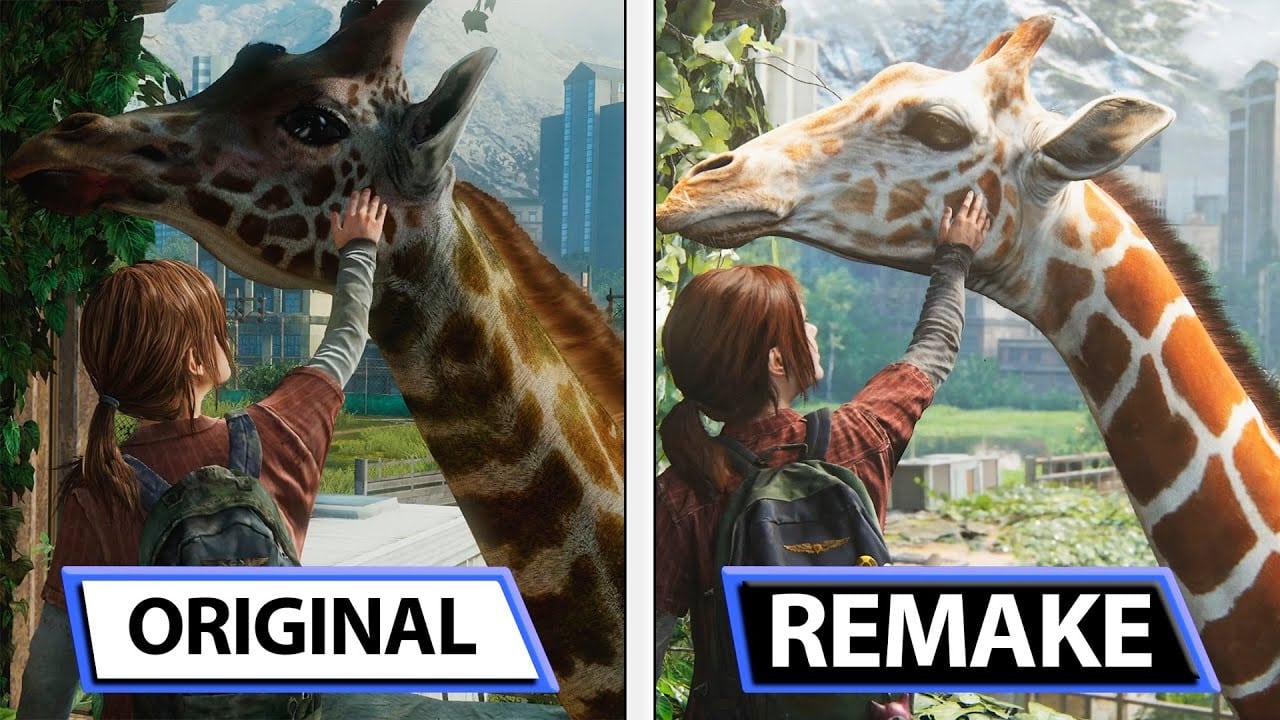 THE LAST O OF US PART I  Remaster Vs Remake (COMPARAÇÃO GRÁFICA) e Análise  4k 60fps 