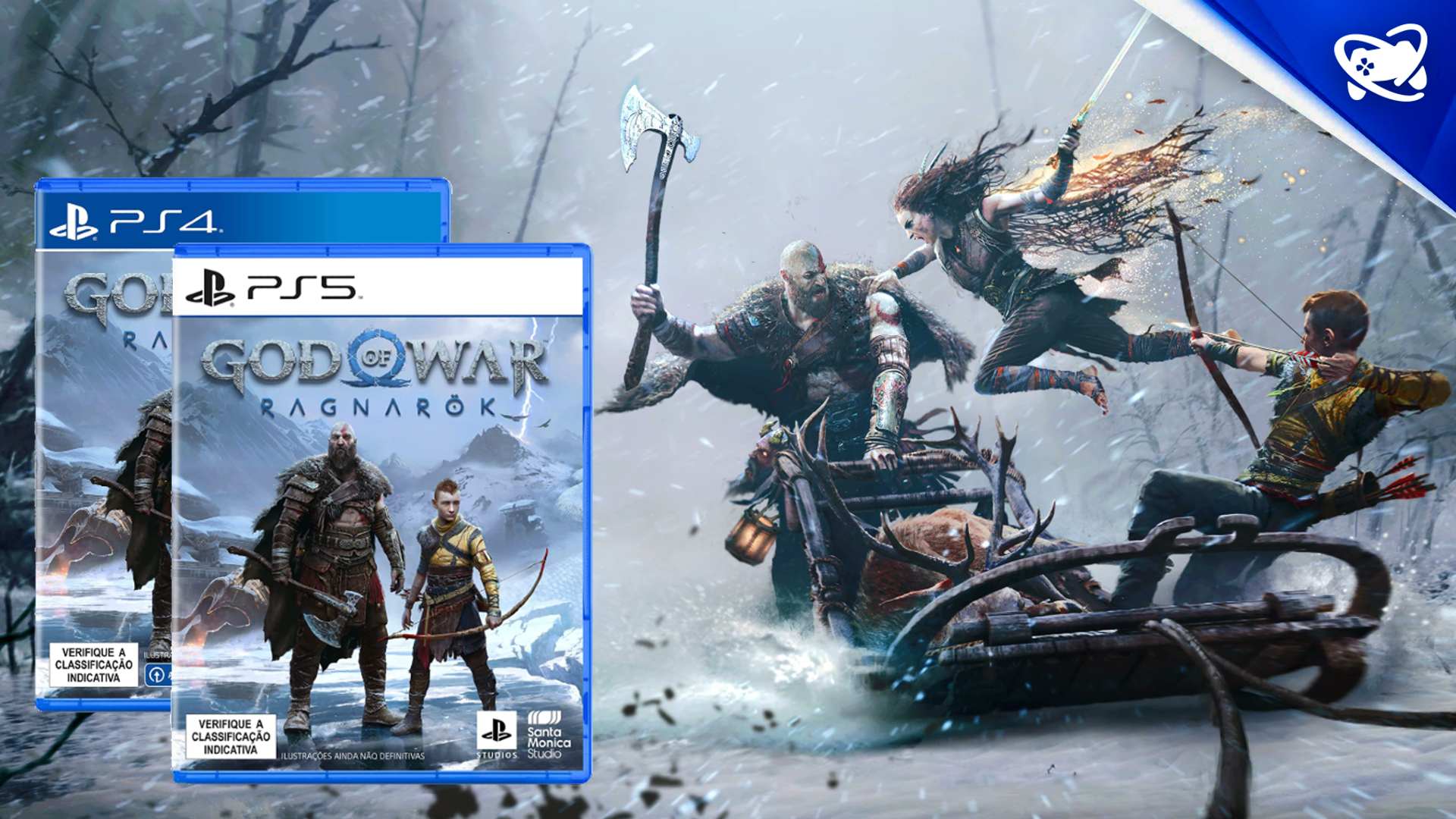 Shoppings de SP terão atrações interativas de God of War Ragnarök - Drops  de Jogos