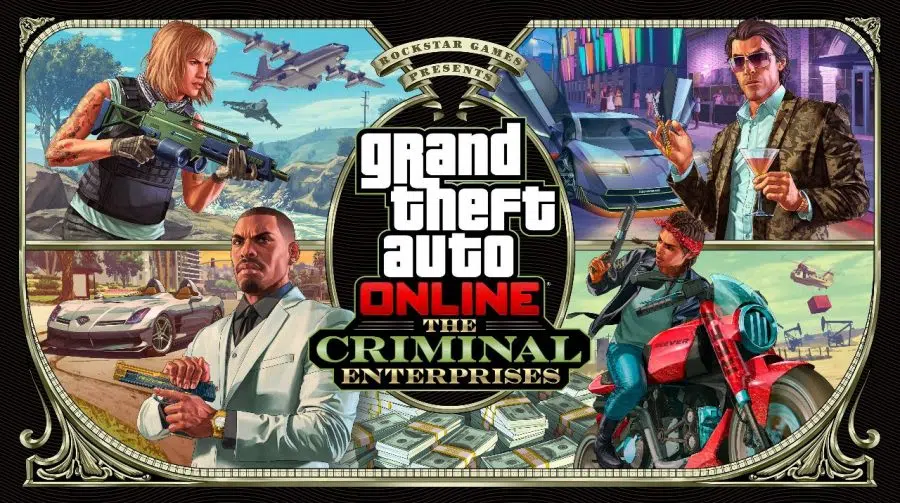 The Criminal Enterprises, atualização gigante de GTA Online, chega em 26 de julho