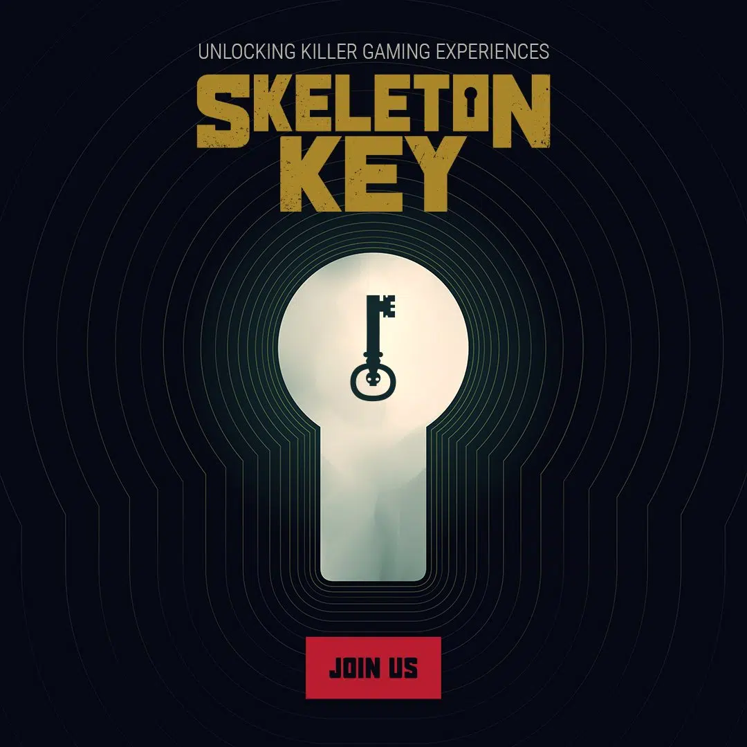 logomarca da skeleton key studios