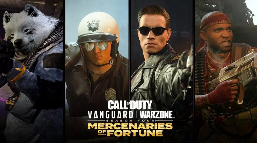 Exterminador do Futuro chega no meio da 4ª temporada de Warzone e Vanguard