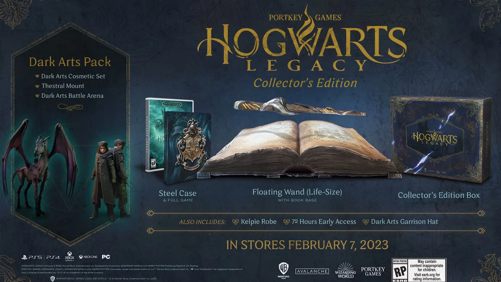 Edição de Colecionador de Hogwarts Legacy 2