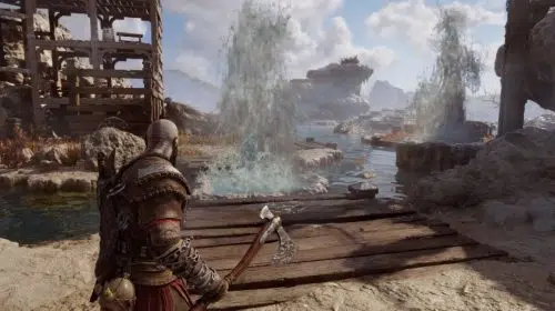 Novos pequenos trechos de gameplay de God of War: Ragnarok