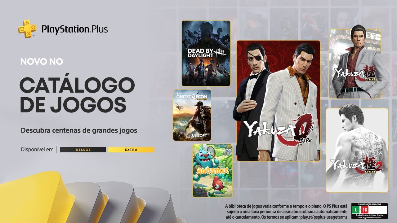 PS Plus Extra e Deluxe: Sony confirma os jogos que chegam ao
