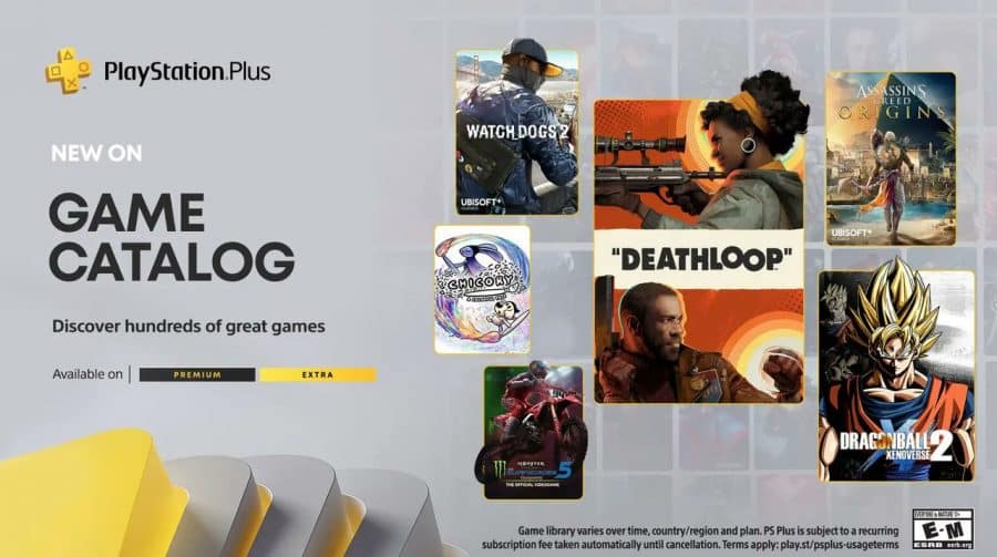 Sony revela o catálogo da PlayStation Plus de Outubro