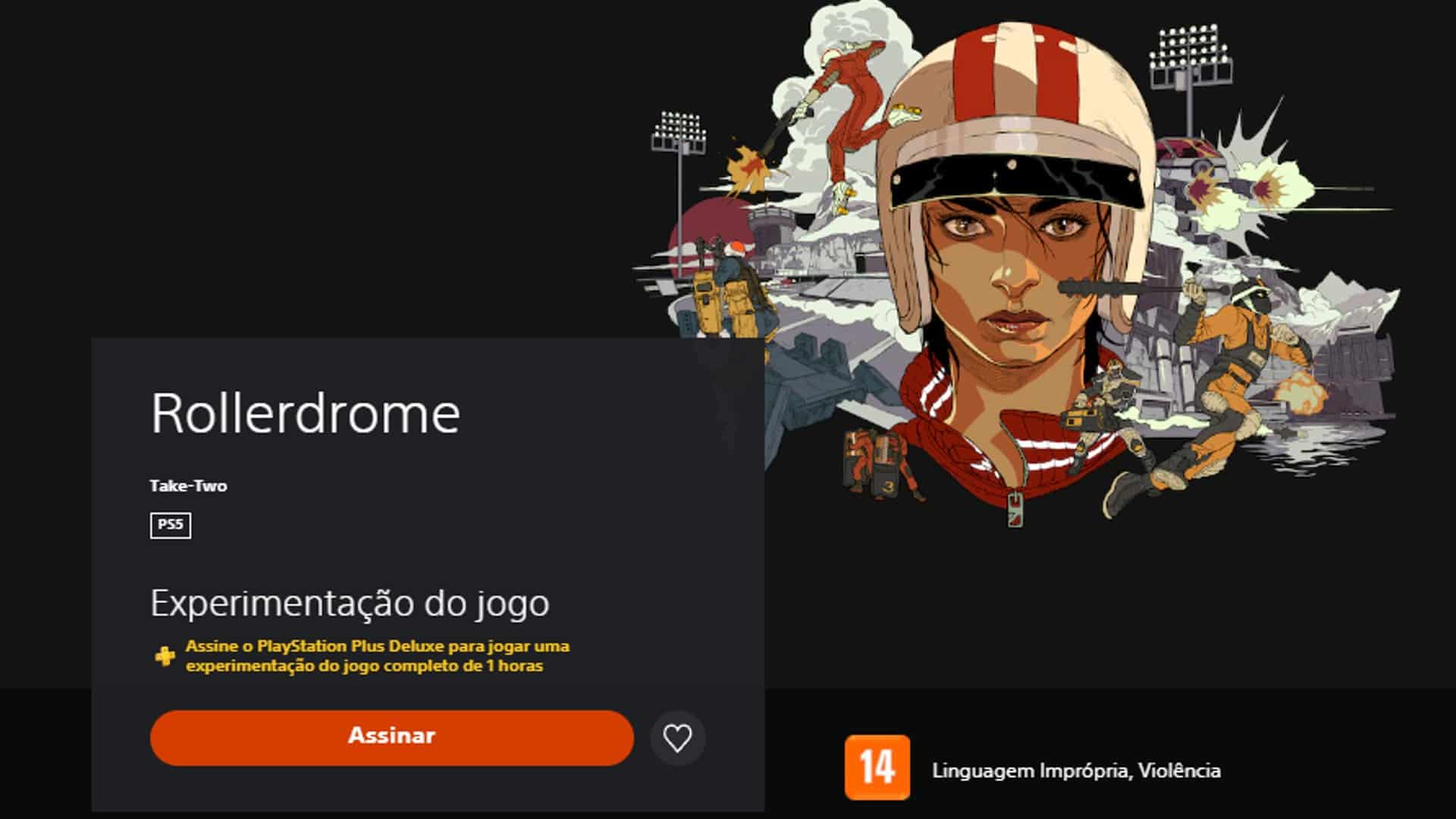 Rollerdrome no PS PLus Deluxe
