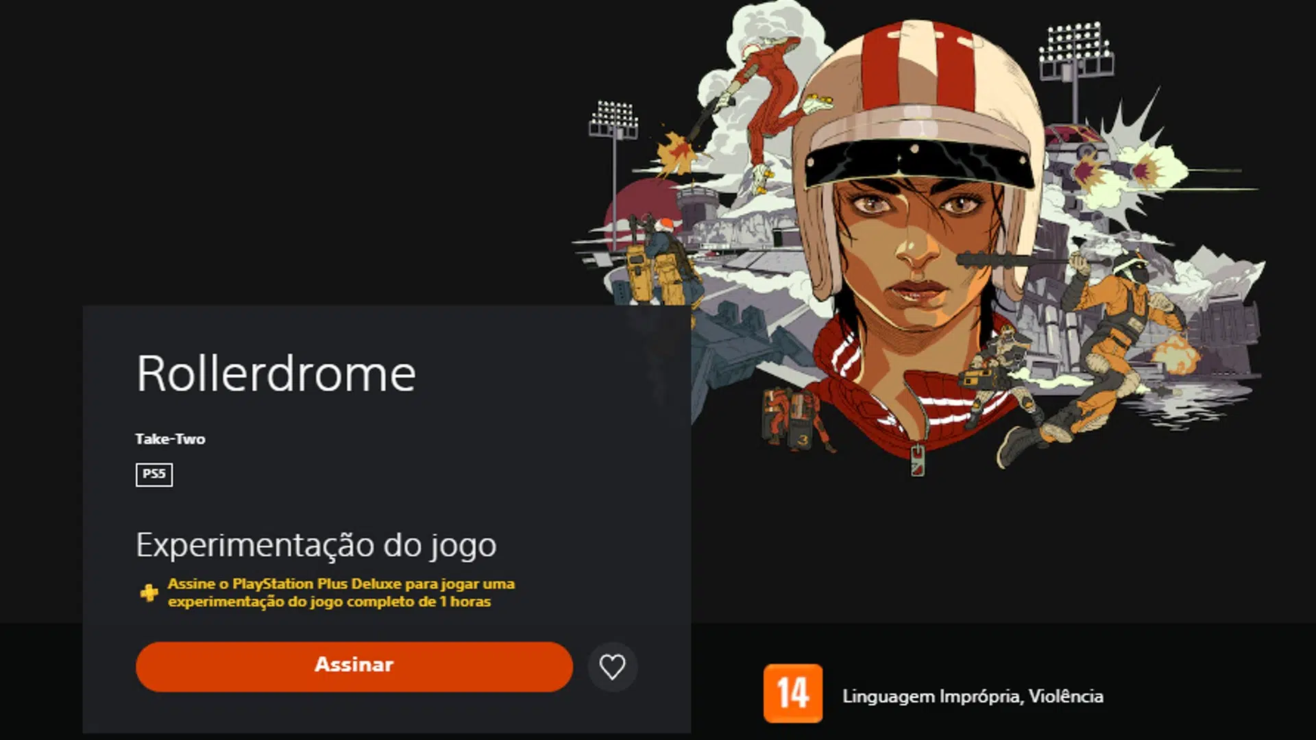 Rollerdrome no PS PLus Deluxe
