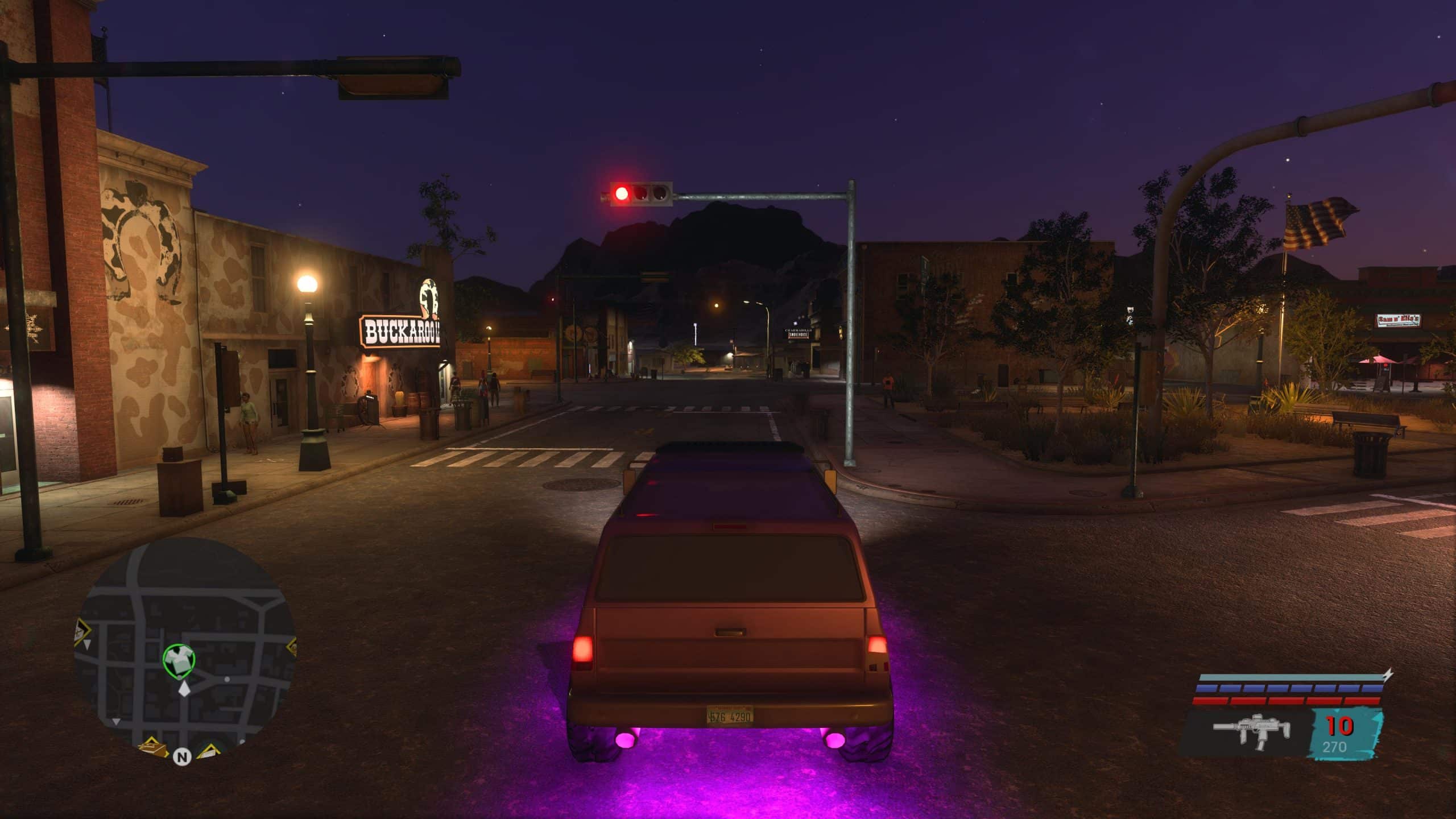 Cars can also be customized in Saints Row (Photo: Reproduction/Thiago Barros)