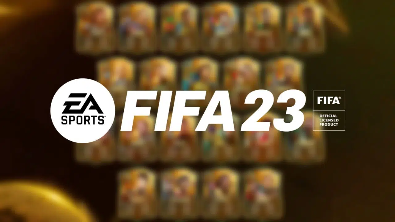 banner de fifa 23 com estampas fut heroes