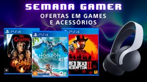 Os melhores descontos em games e acessórios na Semana Gamer da Amazon