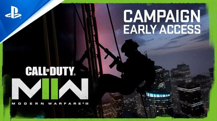 Pré-compra de Modern Warfare II dará acesso antecipado à campanha