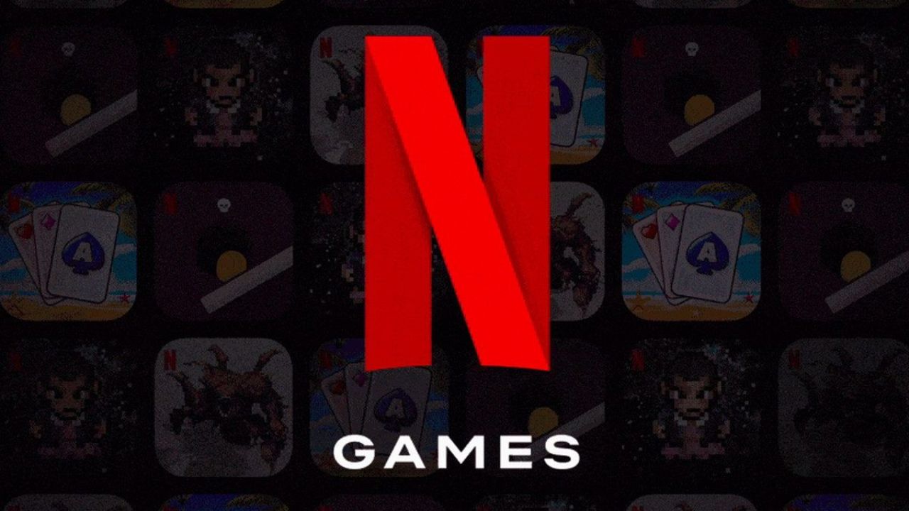 banner with netflix games