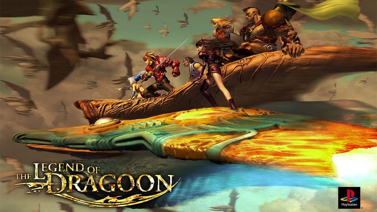 arte promocional de the legend of dragoon