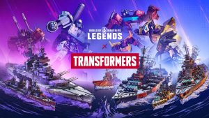 Atualização de World of Warships: Legends traz nova colaboração com Transformers
