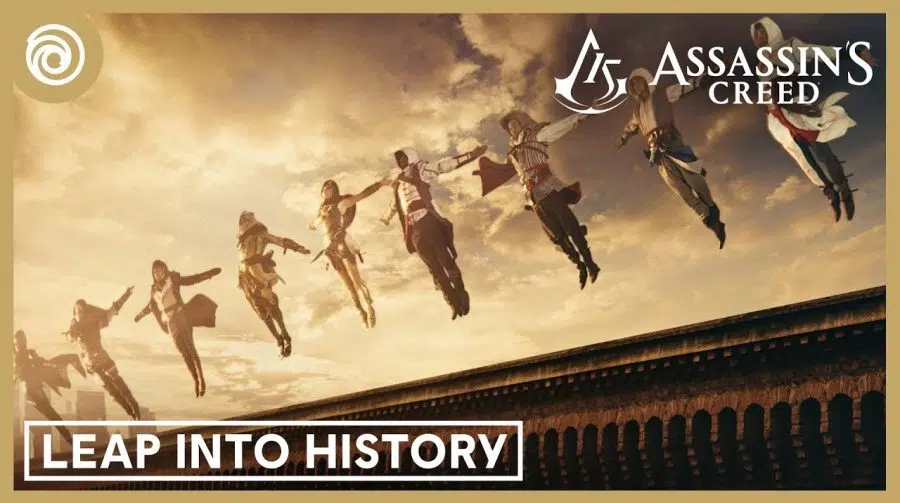 Ubisoft celebra 15 anos de Assassin’s Creed com trailer incrível; veja