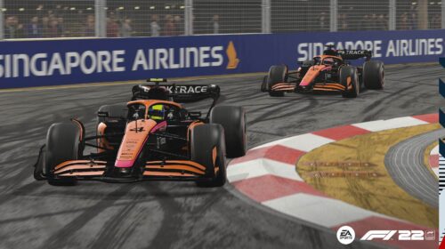 F1 22 terá visual especial da McLaren, e Verstappen recebe upgrade
