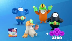 Pacote de Fall Guys distribui 2.300 créditos para assinantes PS Plus