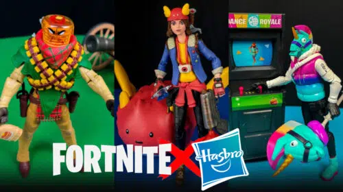 Com opções diferenciadas, Hasbro lança nova linha de colecionáveis de Fortnite
