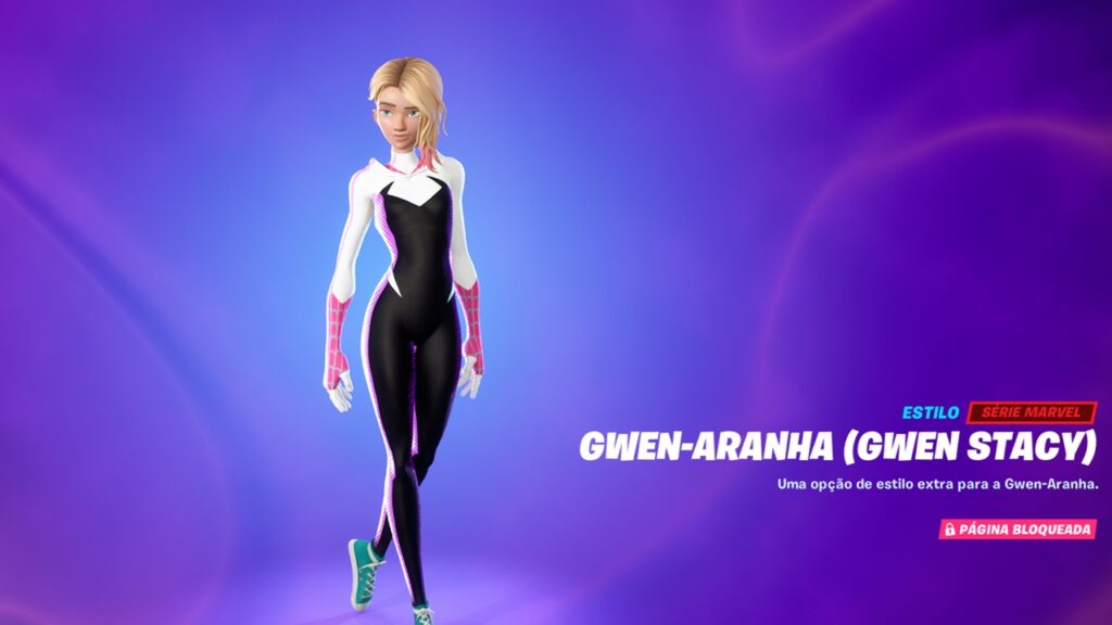 Fortnite Spider Gwen é Destaque No Novo Passe De Temporada 