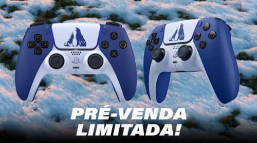 Pré-venda do DualSense temático de God of War Ragnarok já está disponível