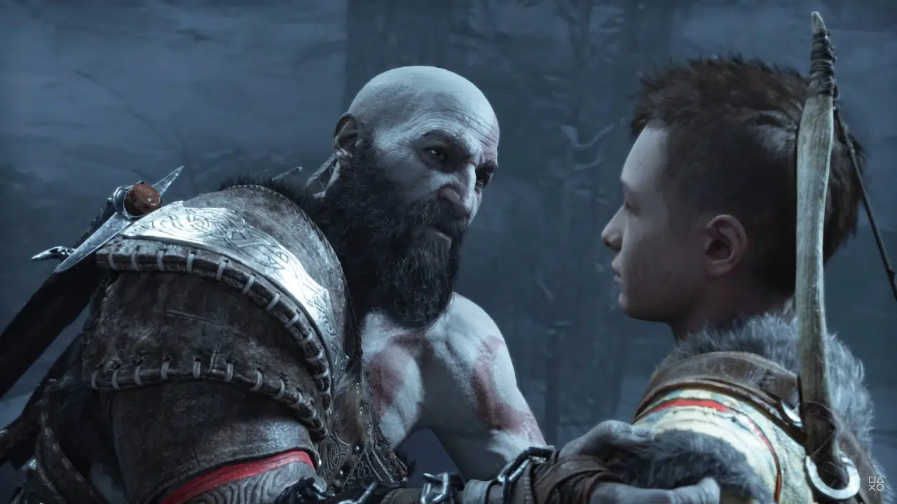 God of War Ragnarok Kratos e Atreus