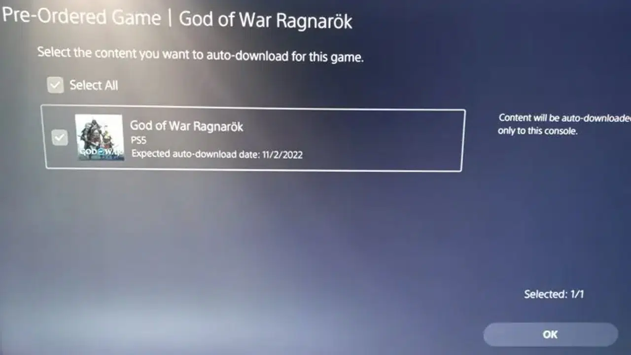 God of War Ragnarok PS Store