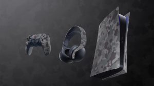 Estiloso! Sony anuncia coleção Gray Camouflage do PS5