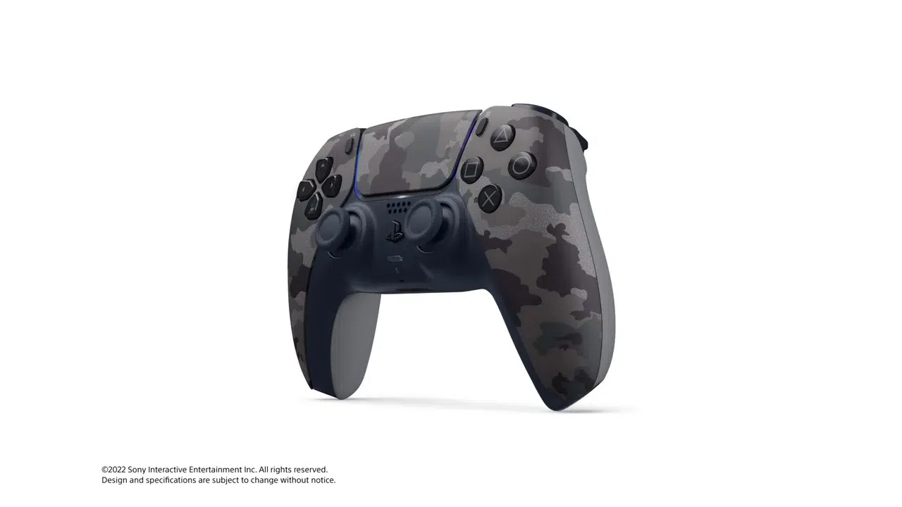 Gray Camouflage do PS5 DualSense