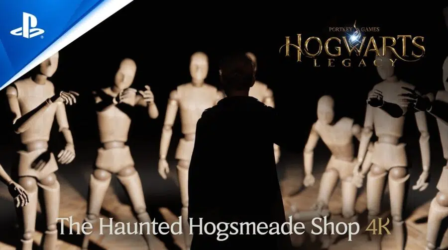 Trailer de Hogwarts Legacy mostra missão exclusiva de PlayStation em Hogsmeade