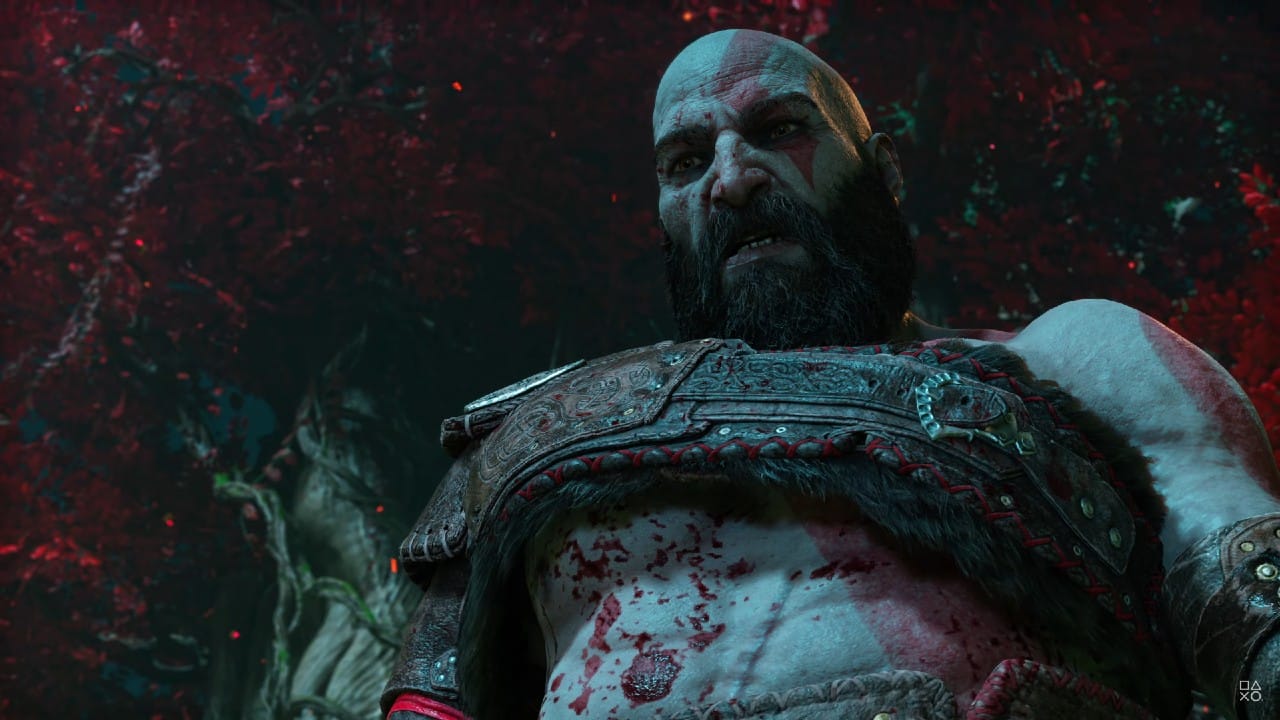 Kratos em God of War Ragnarok