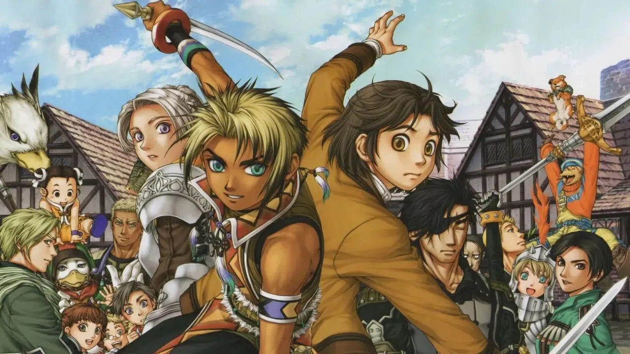 imagem promocional de suikoden 3