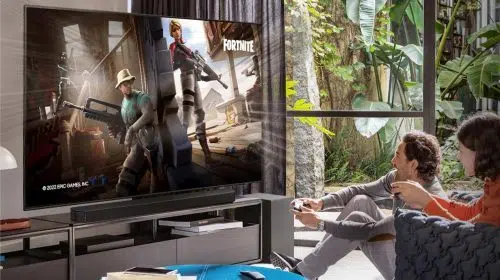 Modelo gamer, TV Samsung Neo QLED 4K está com desconto especial na Casas Bahia