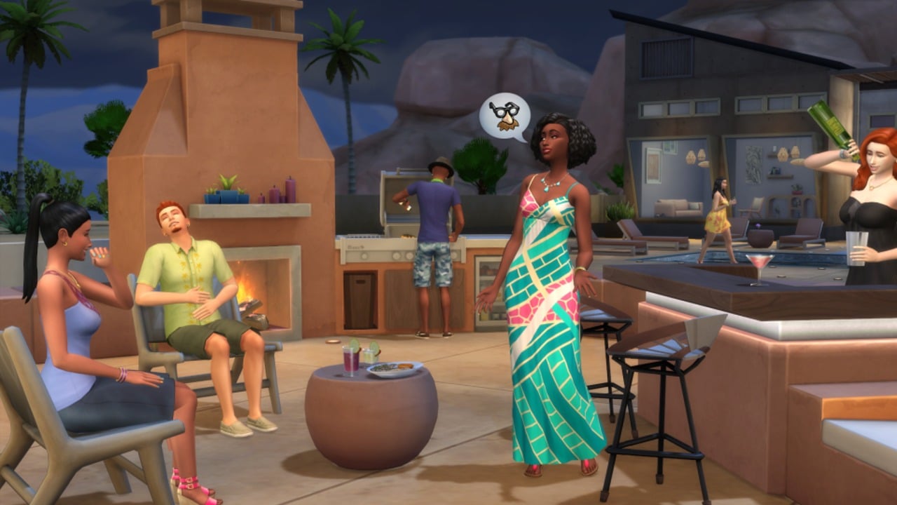 The Sims 4 Expansão kit paraíso