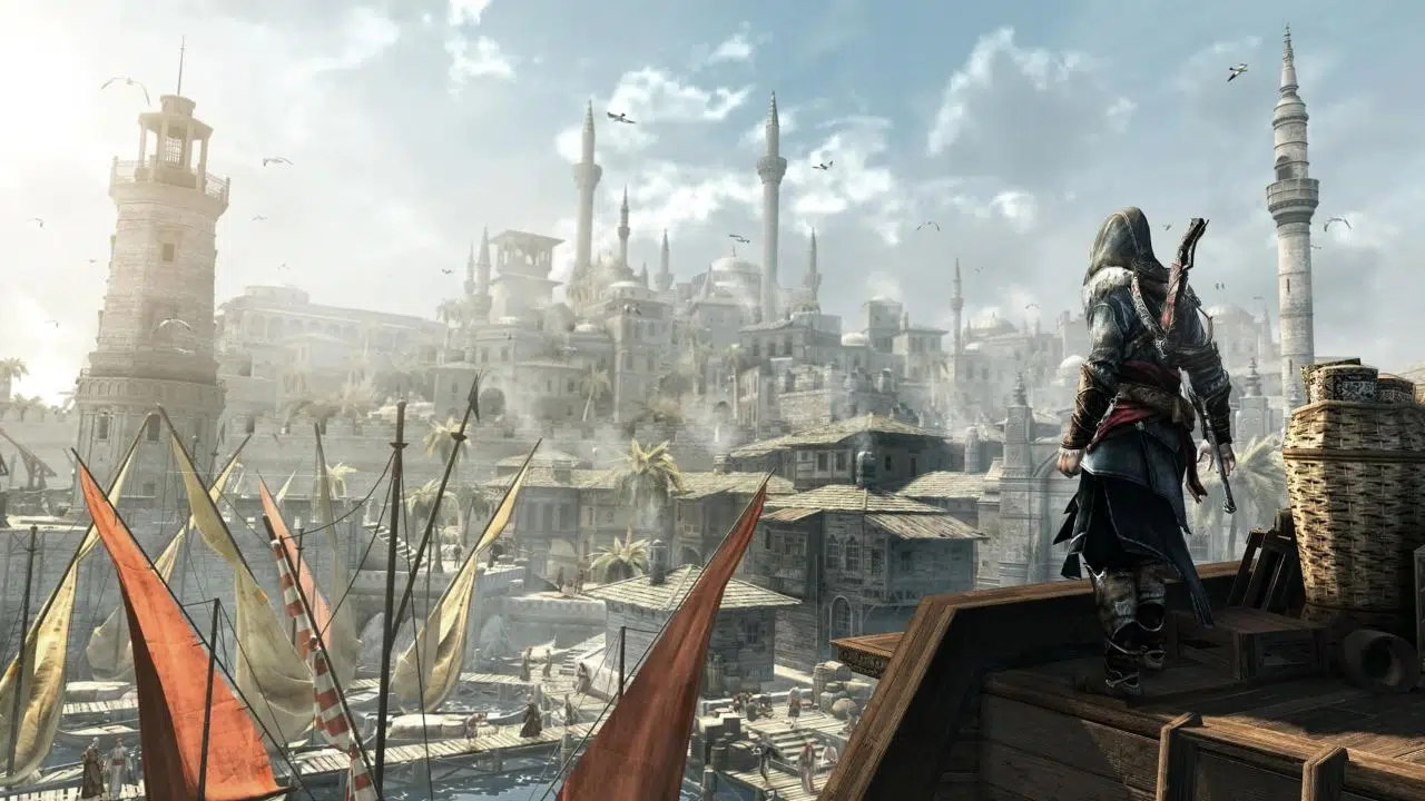 imagem promocional de assassin's creed, da ubisoft