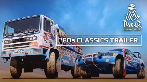 Trailer de Dakar Desert Rally apresenta veículos clássicos dos anos 80