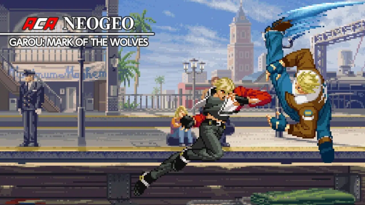 imagem de garou mark of the wolves