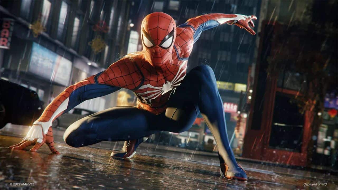 imagem promocional de marve's spider-man remastered