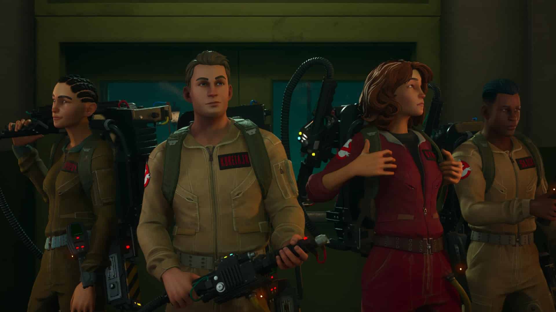 Caçadores em Ghostbusters Spirits Unleashed