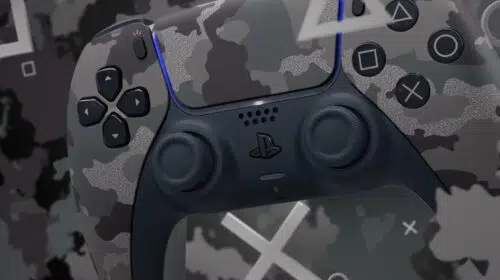 DualSense Gray Camouflage já está disponível na Amazon