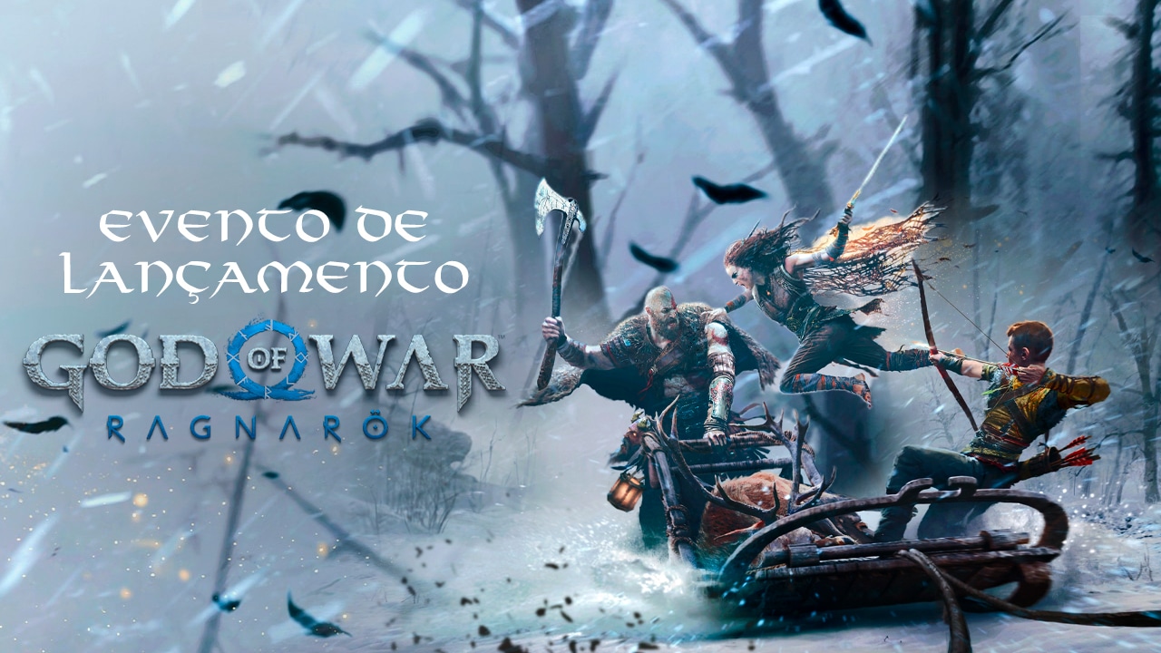 Casas Bahia fará super evento para lançamento de God of War Ragnarok