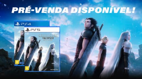 Pré-venda de Crisis Core Final Fantasy VII Reunion está disponível na Amazon