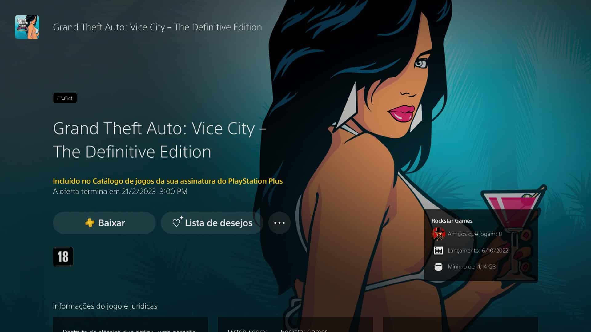 PS Plus Extra e Deluxe recebem GTA Vice City em outubro - Canaltech